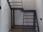 Металлический каркас лестницы в частный дом
