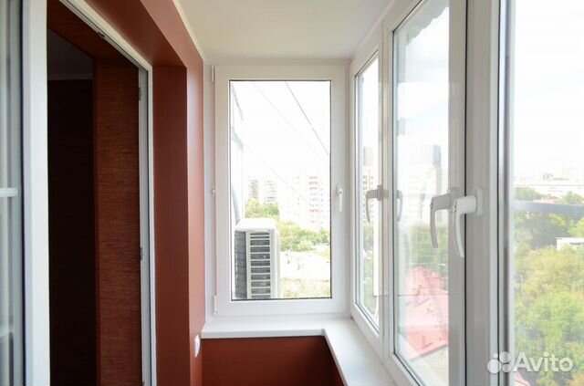 Окна на балкон