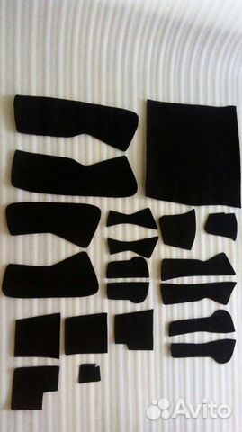 Комплект из карпета на Киа Рио 4 и др. модели