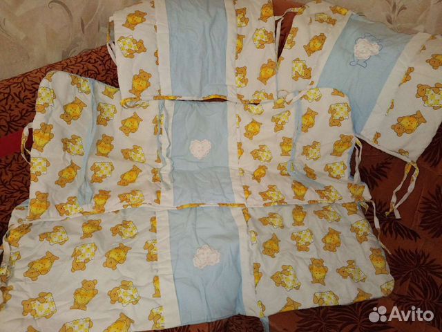 Бортики в детскую кроватку