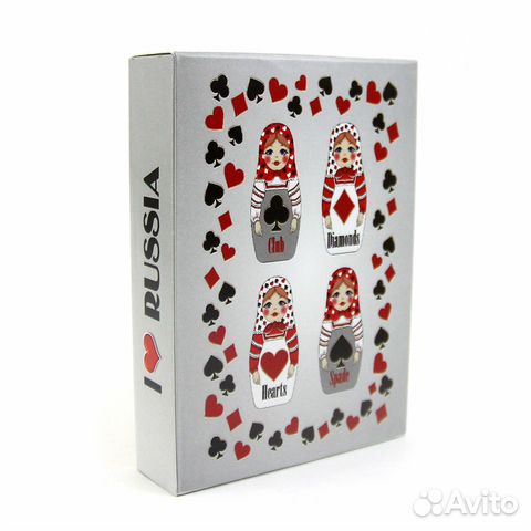 Карты игральные матрёшка