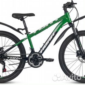 Велосипед horh tony tyhd 4.0 24 (2022) Black-Green