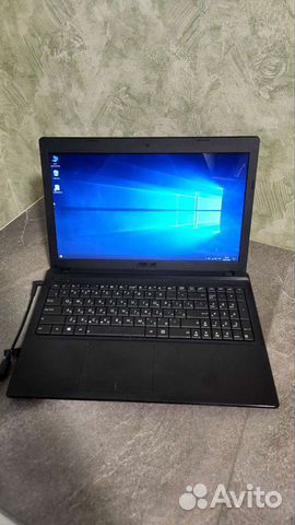 Быстрый asus х55 на ssd 128gb /4Gb/15.6