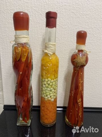 Декоративные бутылки для кухни