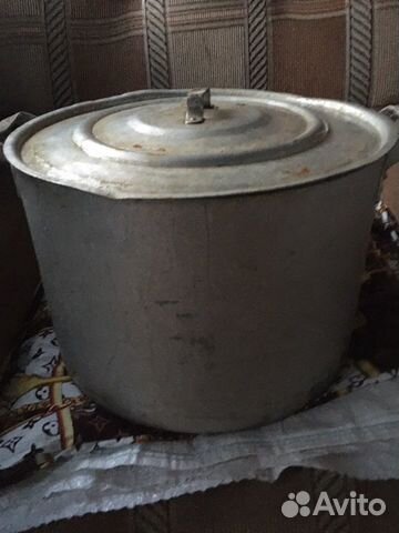 Кастрюля алюминиевая на 25 литр