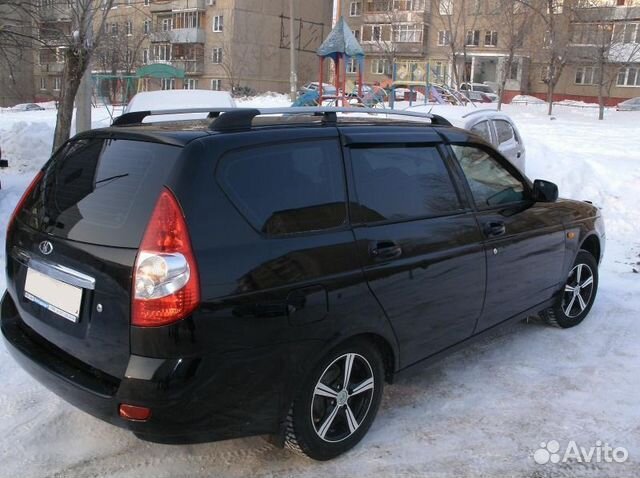 Бампер Приора задний 2171 цвет Космос 665