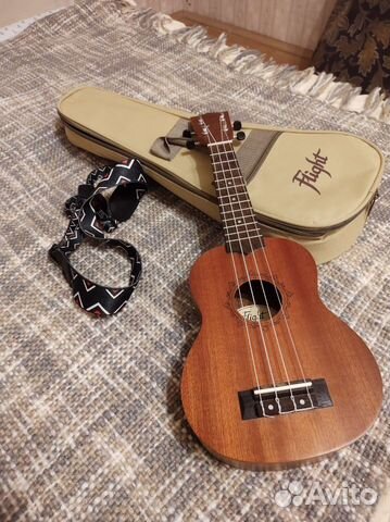 Укулеле Flight Nus310+ чехол + ремень