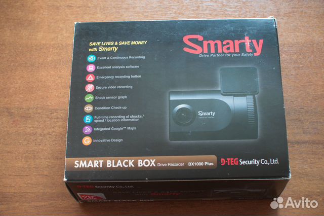 Видеорегистратор Smart Black Box BX1000 Plus