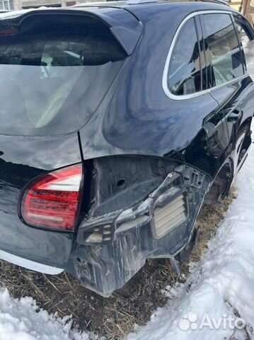 Заднее крыло cayenne 958