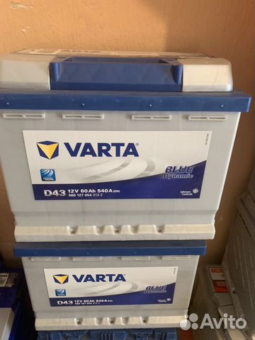 Аккумулятор Varta 60ah