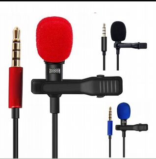 Микрофон петличка, для смартфонов