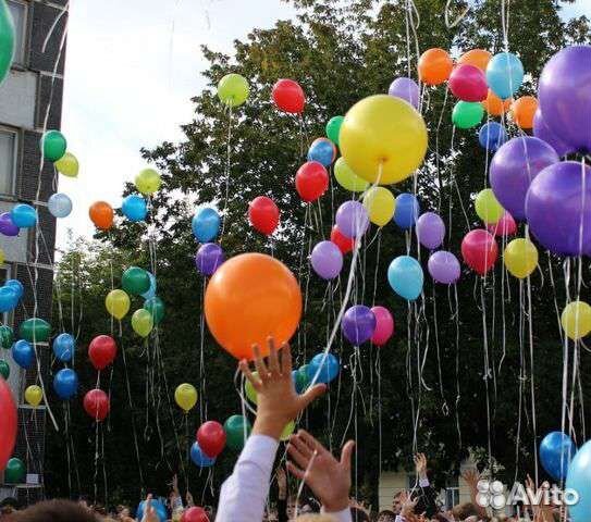 Фото шаров на выпускной