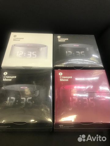Яндекс станция мини Плюс с часами