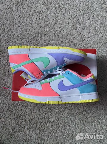 Кроссовки nike dunk low easter