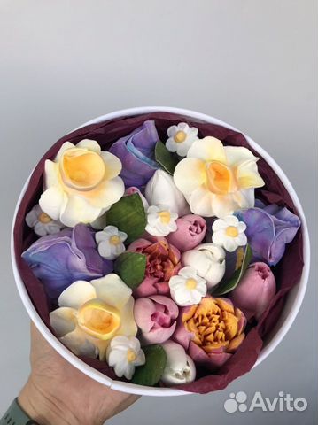 Зефирные букеты, зефир