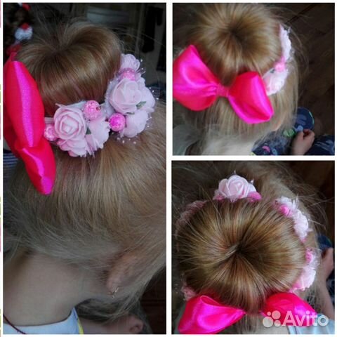 Резинка на бублик ручная работа