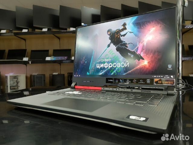 Asus ROG Strix Ryzen7/16Gb/512Gb/RTX 3050ti