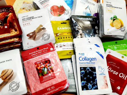 Корейские маски для лица