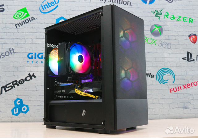 Игровой пк Ryzen 5 3600 + RTX 3060Ti 8Gb (Samsung)