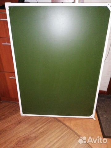 Магнитно меловая доска