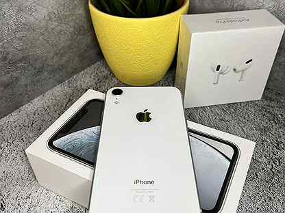 iPhone xr 64gb белый