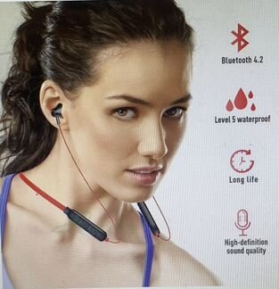 Беспроводные наушники спортивные