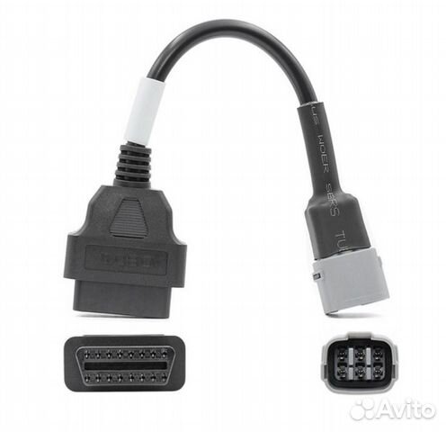 Переходник для мотоциклов Suzuki 6 pin на OBD2