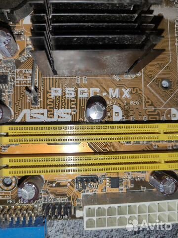 Материнская плата asus P5GC-MX LGA775