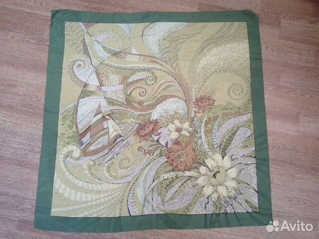 Шелковый платок 90х90 см