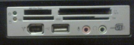 Картридер внутренний USB 2.0 + адаптер MicroSD