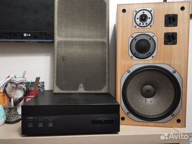 Yamaha ns-690 в разбор Yamaha B-4 усилитель