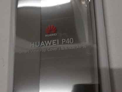 Фирменный чехол Smart View Flip Cover Huawei P40