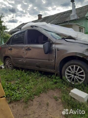 LADA Granta 1.6 МТ, 2015, битый, 120 000 км