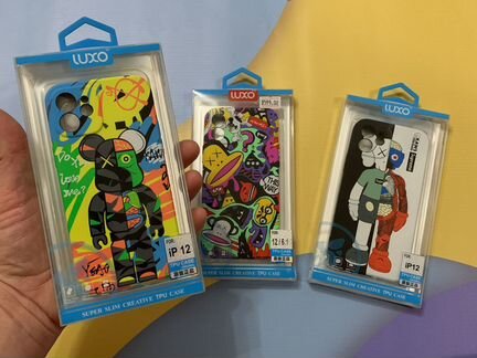 Чехол на iPhone 12 / 12pro / 12promax kaws