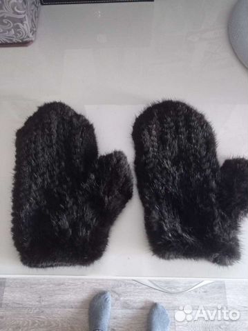 Норковые варежки