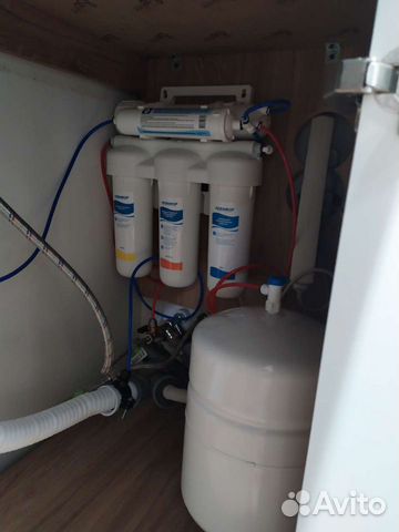 Установка фильтра для воды обратный осмос