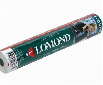Бумага для факса Lomond