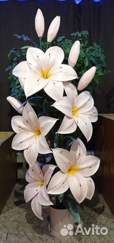 Букеты, светильники ручной работы