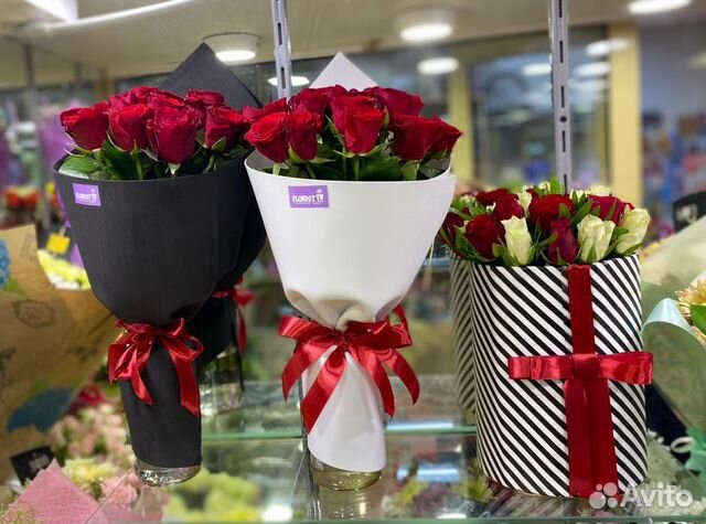 Роза Кения. Букеты. Доставка