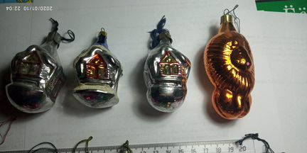 Елочные игрушки СССР