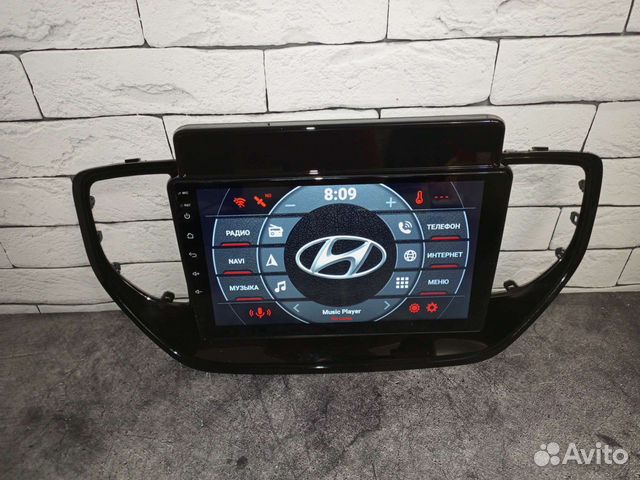 Магнитола Hyundai Solaris 2 рестайл андроид