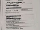 Macbook air 13 m1 8/256 рст Новый, запечатан объявление продам