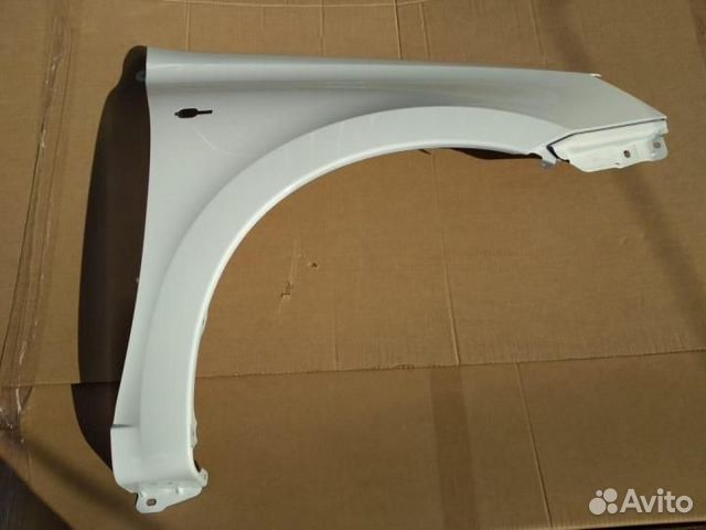 Крыло 21907 Гранта FL под повторитель в цвет Белый
