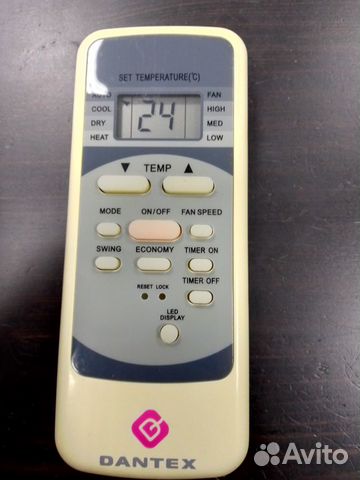 Пульт для кондиционера Dantex RG51\14\BGE