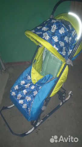 Санки-коляска Nika Умка 3-1