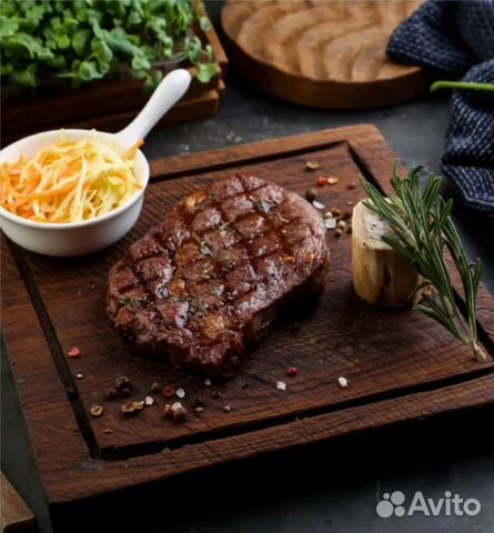 Мраморная говядина стейк рибай (Dry Age)