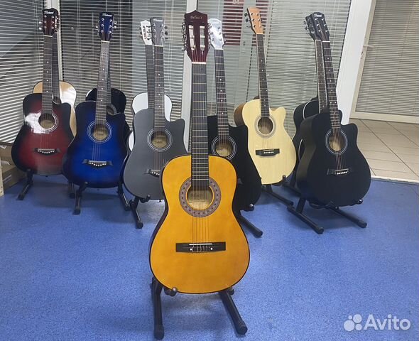 Классическая гитара новая (размер 3/4)
