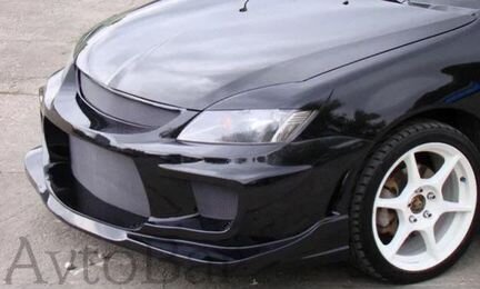 Реснички на фары mitsubishi lancer 9