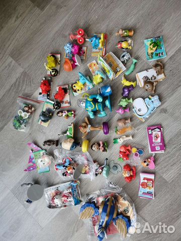 Игрушки Киндер Макдоналдс Чупа-чупс