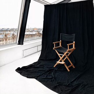 Фотофон стойки + черный хромакей 3х4м